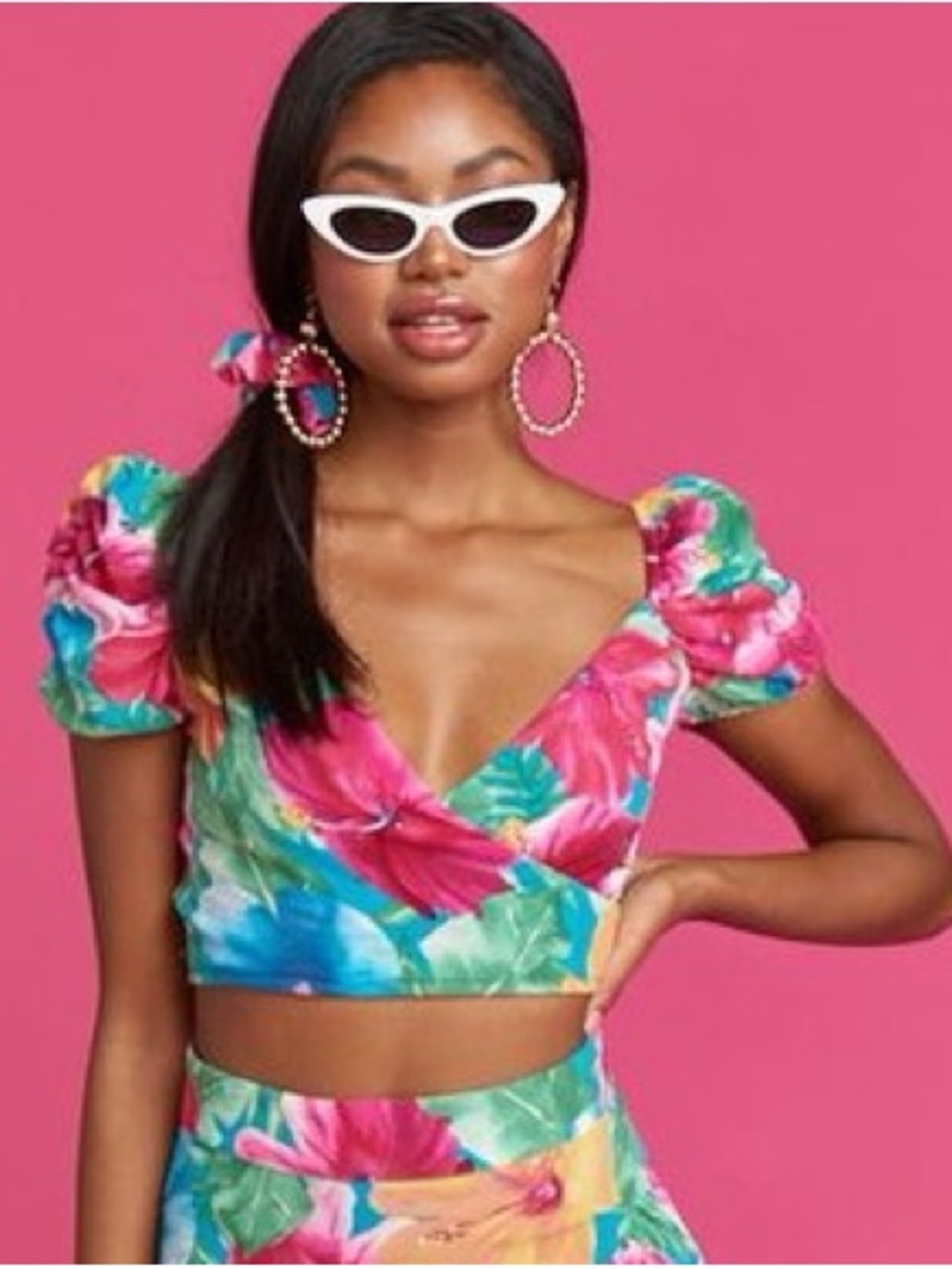 NWT Show Me Your Mumu x Barbie Collection Malibu Barbie Top Size XS RARE